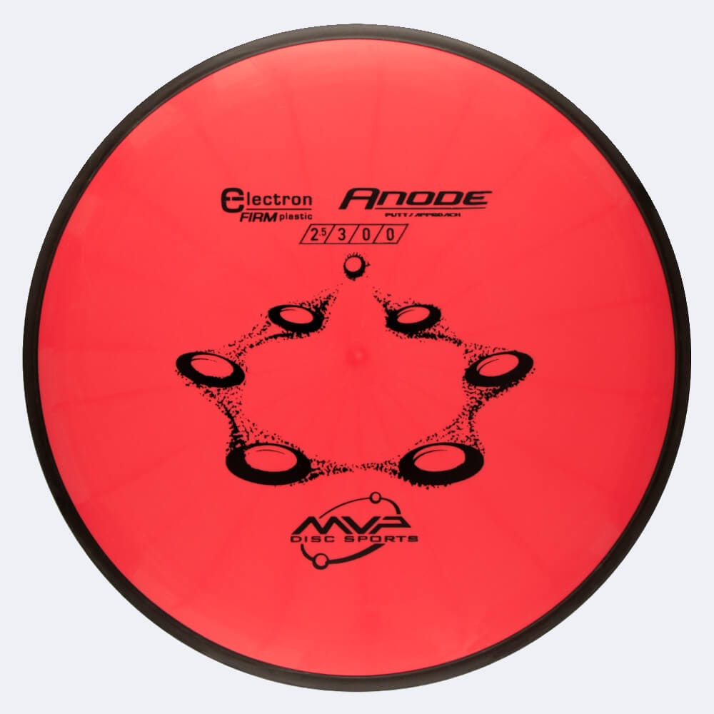 MVP Anode in red, electron firm plastic