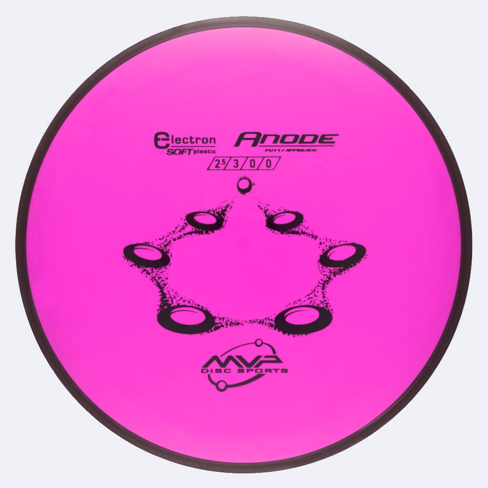 MVP Anode in pink, electron soft plastic