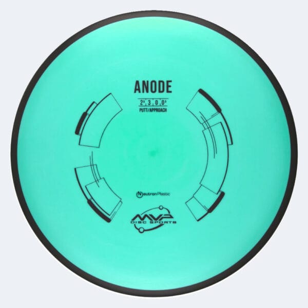 MVP Anode in turquoise, neutron plastic