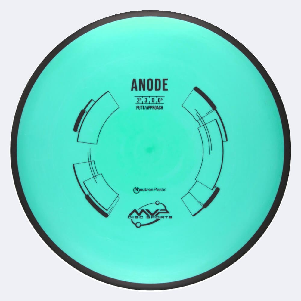 MVP Anode in turquoise, neutron plastic
