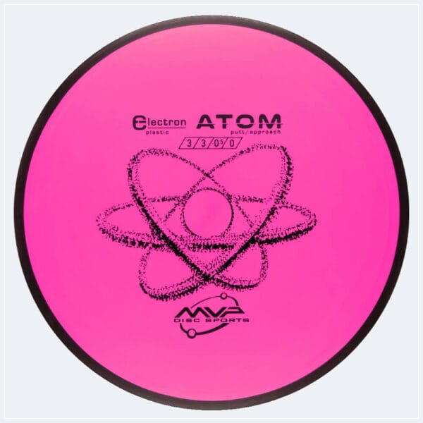 MVP Atom in pink, electron plastic