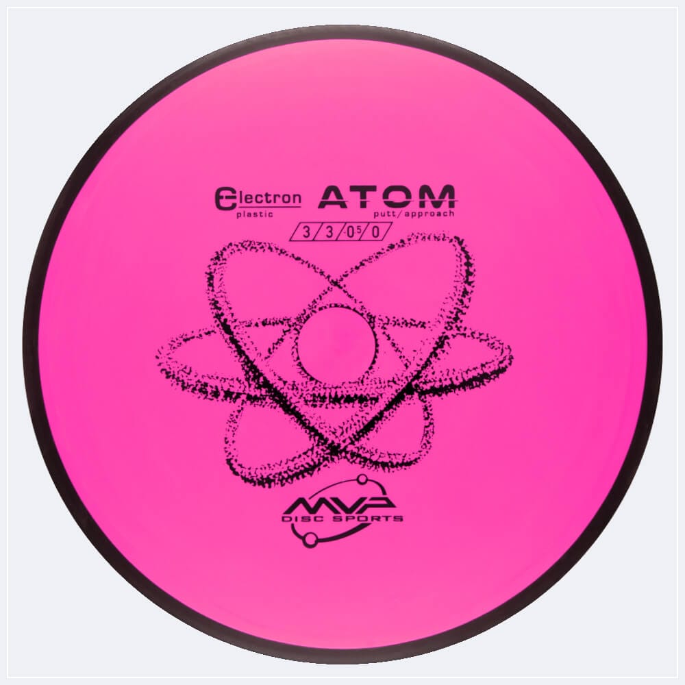 MVP Atom in pink, electron plastic