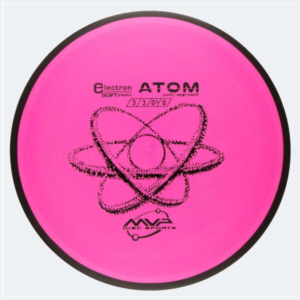 MVP Atom in pink, electron soft plastic