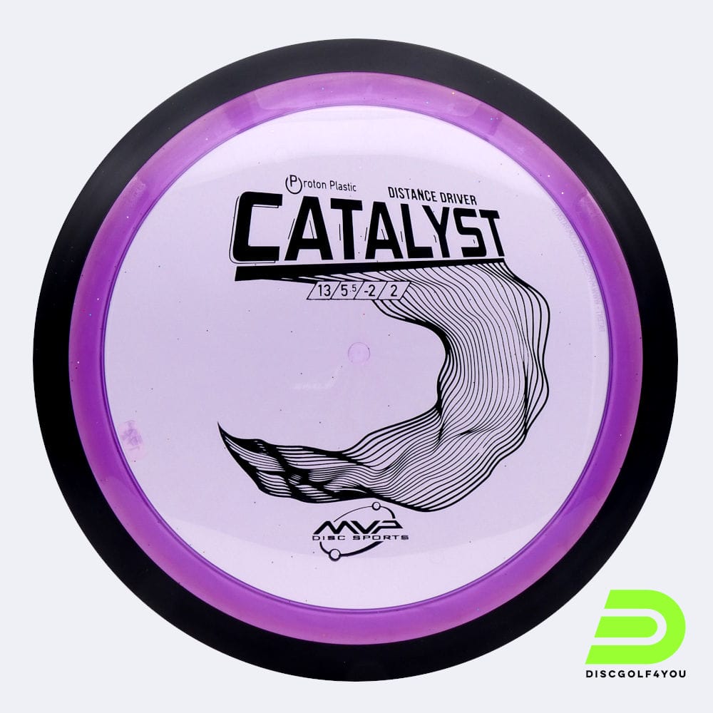 MVP Catalyst in purple, proton plastic