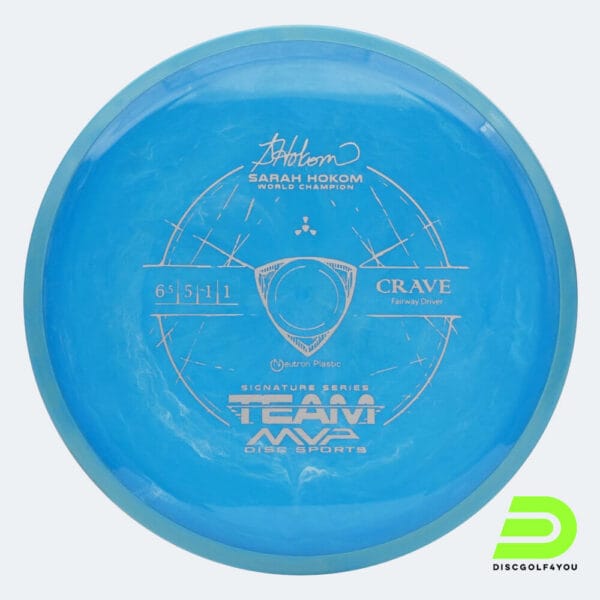 Axiom Crave in blue, neutron plastic