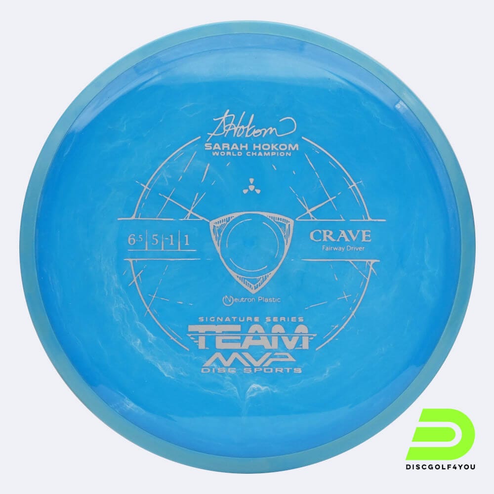 Axiom Crave in blue, neutron plastic