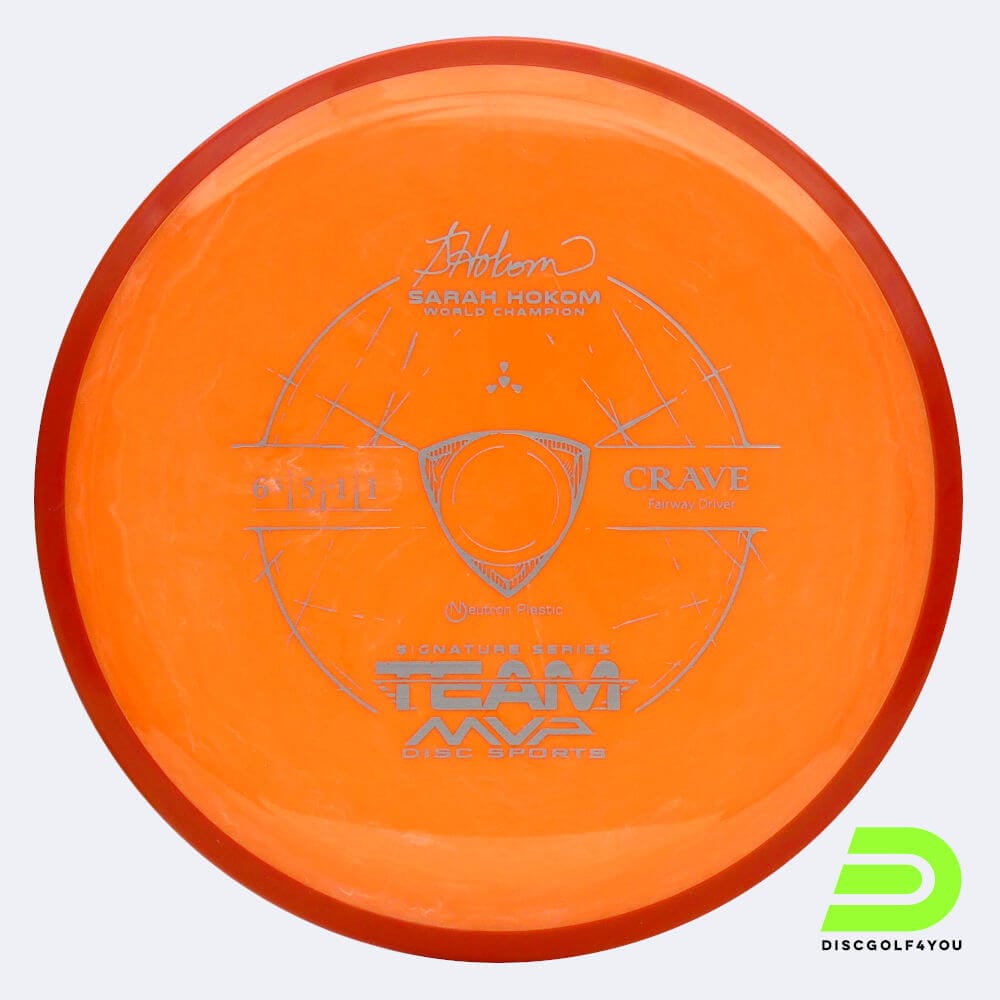 Axiom Crave in orange, im Neutron Kunststoff und ohne Spezialeffekt