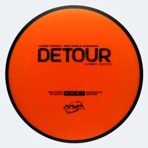 MVP Detour in orange, im Neutron Kunststoff und ohne Spezialeffekt