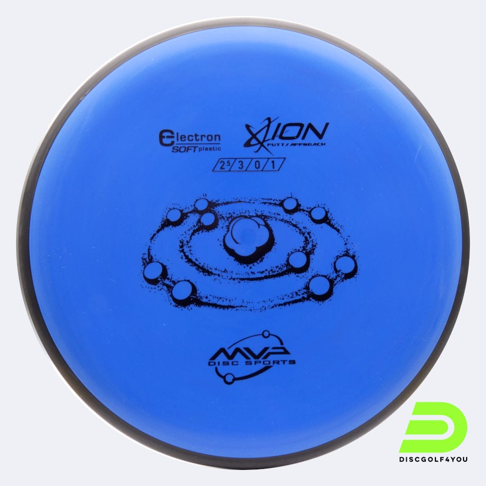 MVP Ion in blue, electron soft plastic