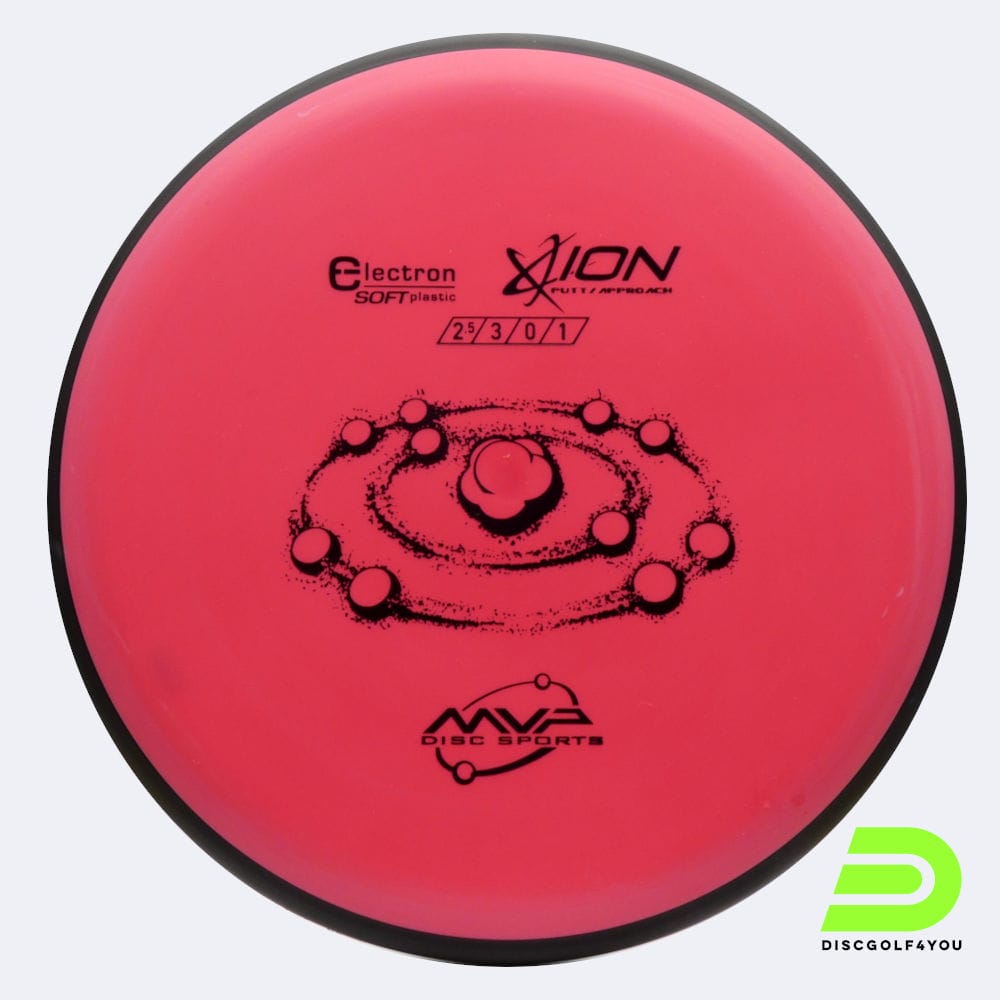 MVP Ion in red, electron soft plastic