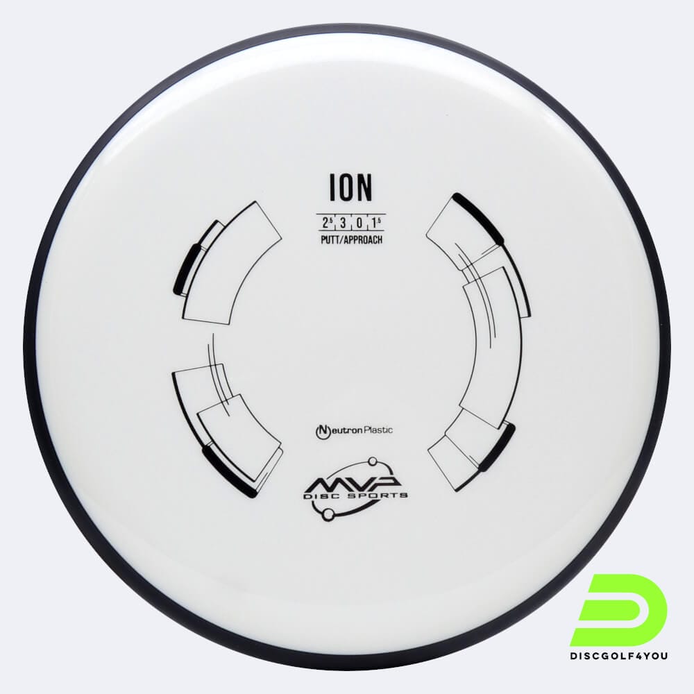 MVP Ion in white, neutron plastic