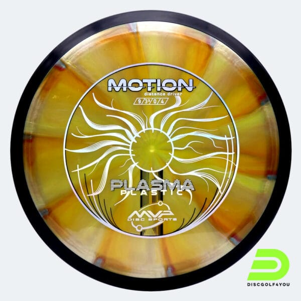 MVP Motion in gelb, im Plasma Kunststoff und burst Spezialeffekt