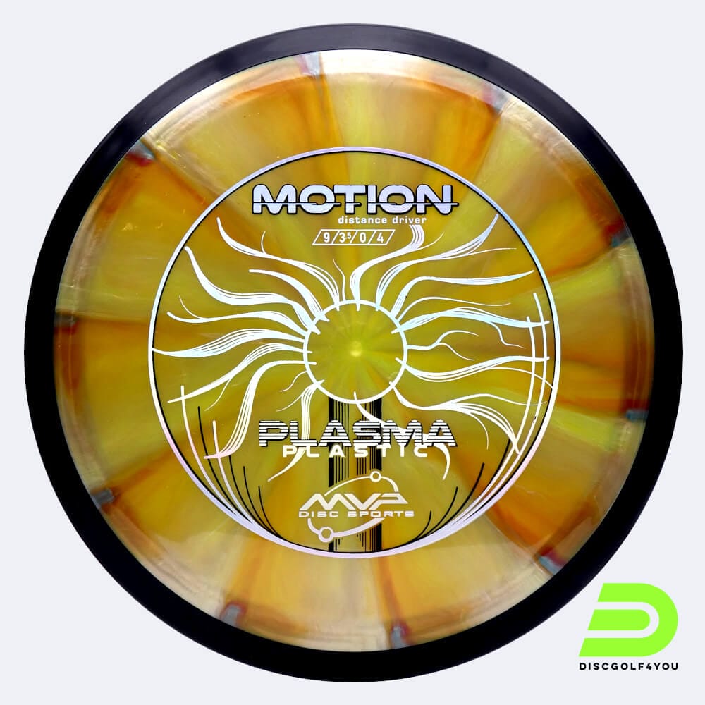MVP Motion in gelb, im Plasma Kunststoff und burst Spezialeffekt