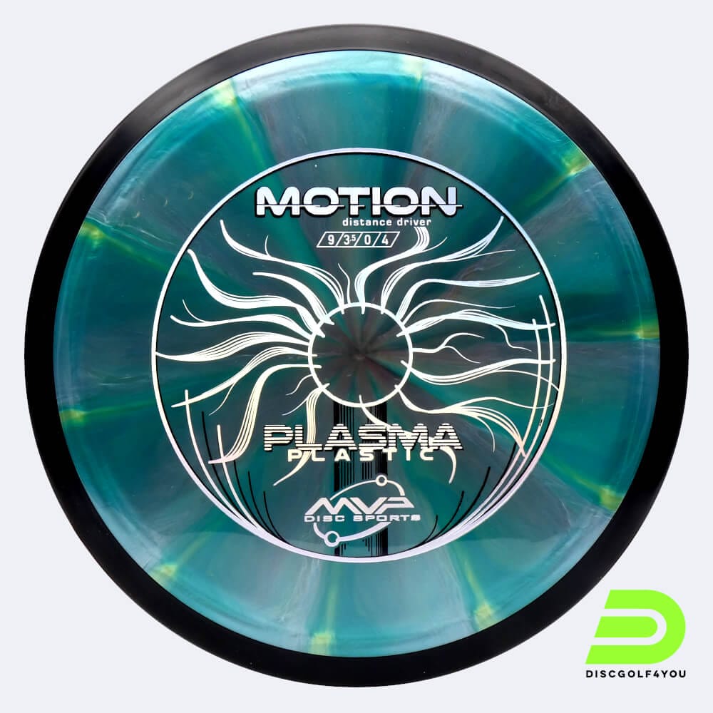 MVP Motion in turquoise, plasma plastic and burst effect