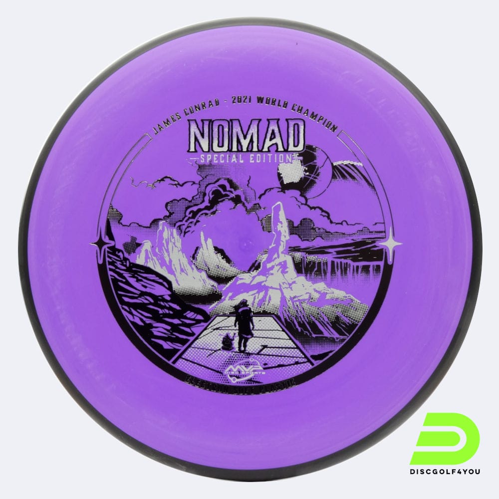 MVP Nomad James Conrad Edition in violett, im Electron Soft Kunststoff und ohne Spezialeffekt