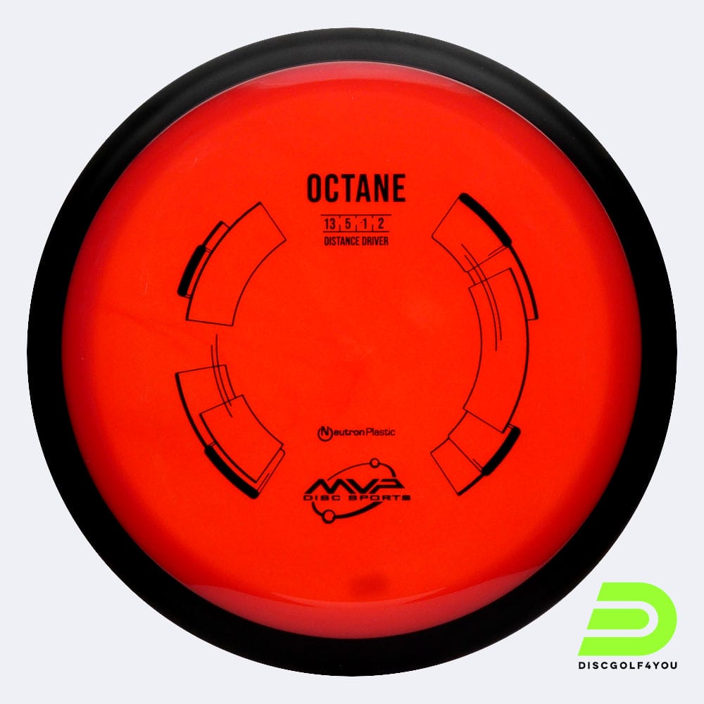 MVP Octane in rot, im Neutron Kunststoff und ohne Spezialeffekt