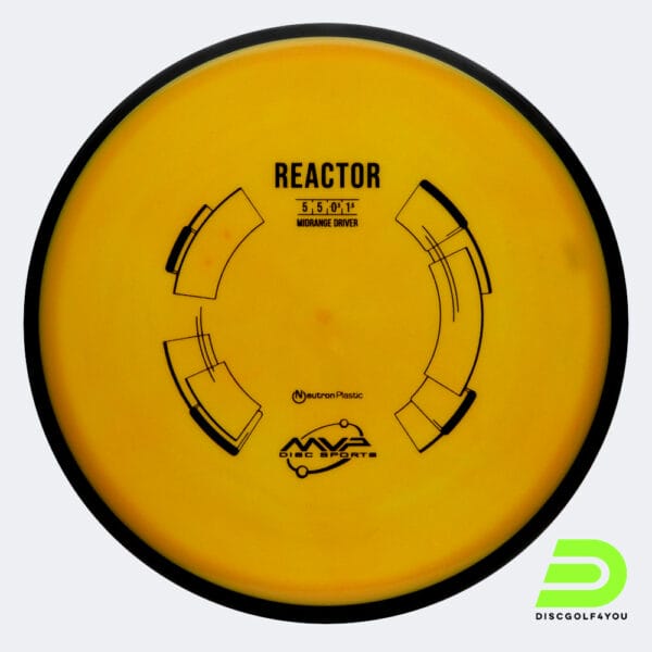 MVP Reactor in gelb, im Neutron Kunststoff und ohne Spezialeffekt