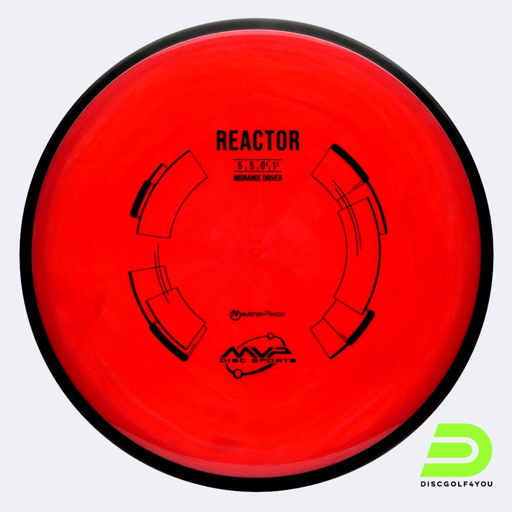 MVP Reactor in rot, im Neutron Kunststoff und ohne Spezialeffekt