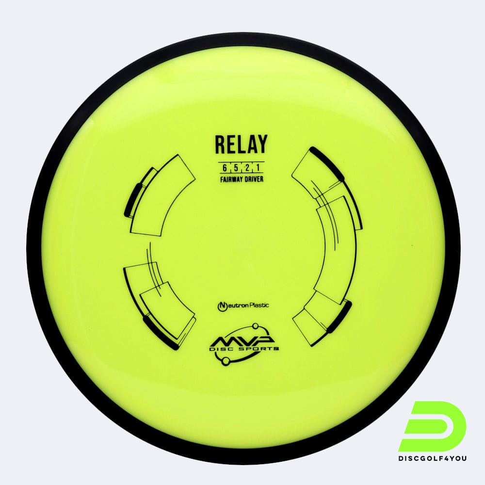 MVP Relay in gelb, im Neutron Kunststoff und ohne Spezialeffekt