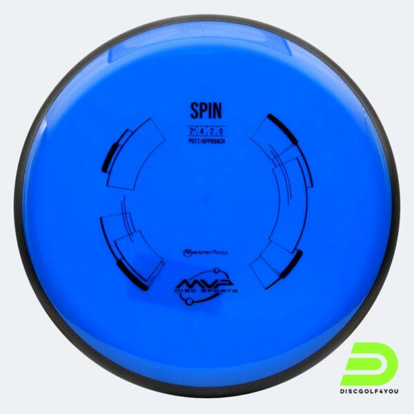 MVP Spin in blau, im Neutron Kunststoff und ohne Spezialeffekt