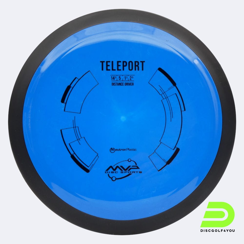 MVP Teleport in blau, im Neutron Kunststoff und ohne Spezialeffekt