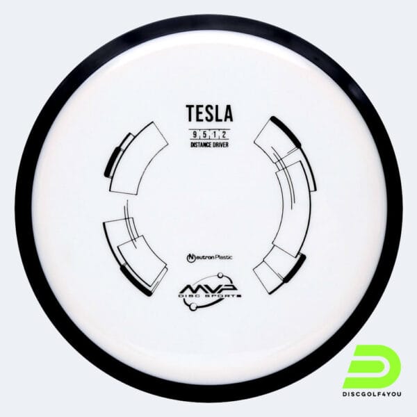 MVP Tesla in weiss, im Neutron Kunststoff und ohne Spezialeffekt