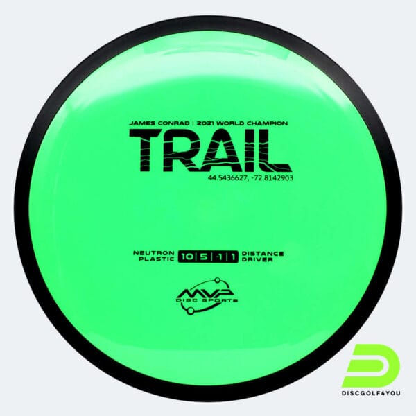 MVP Trail in light-green, neutron plastic