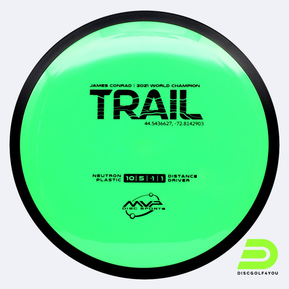 MVP Trail in light-green, neutron plastic