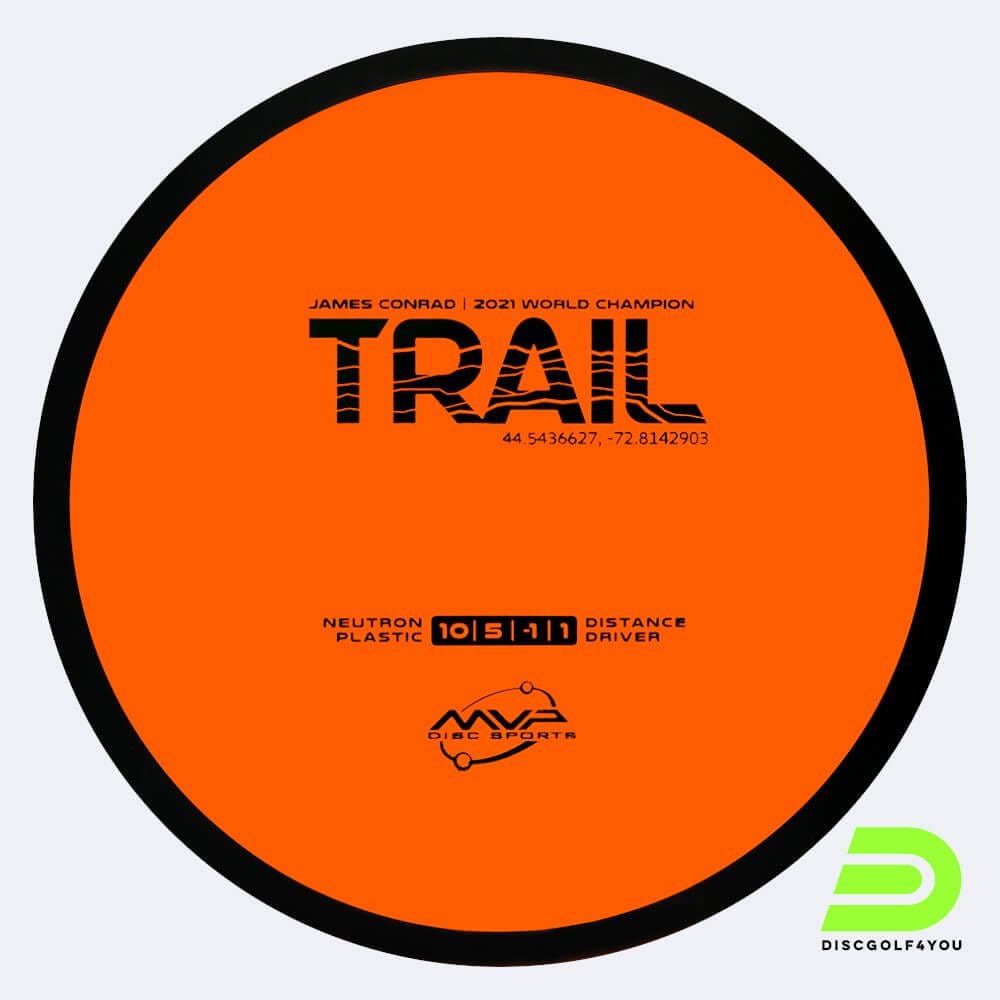 MVP Trail in orange, im Neutron Kunststoff und ohne Spezialeffekt