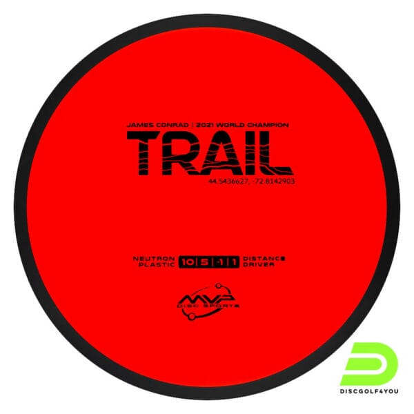 MVP Trail in rot, im Neutron Kunststoff und ohne Spezialeffekt