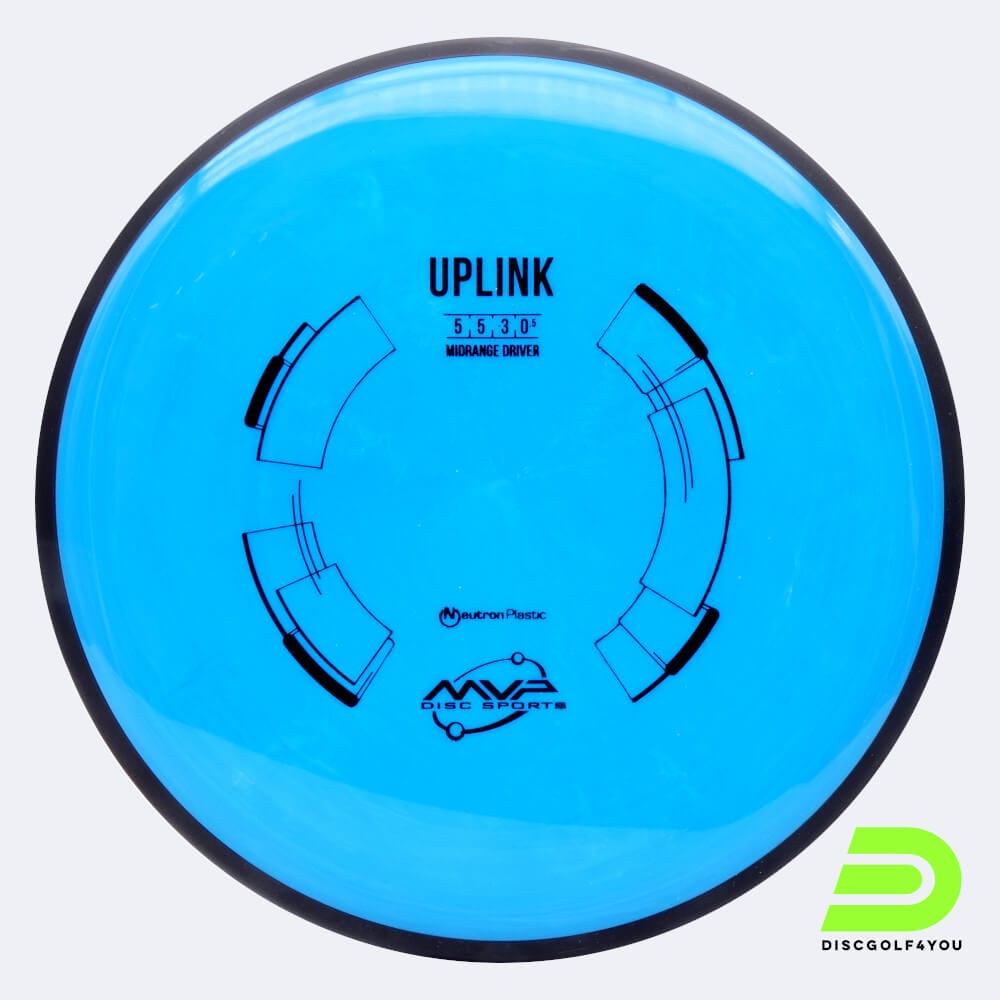 MVP Uplink in blau, im Neutron Kunststoff und ohne Spezialeffekt