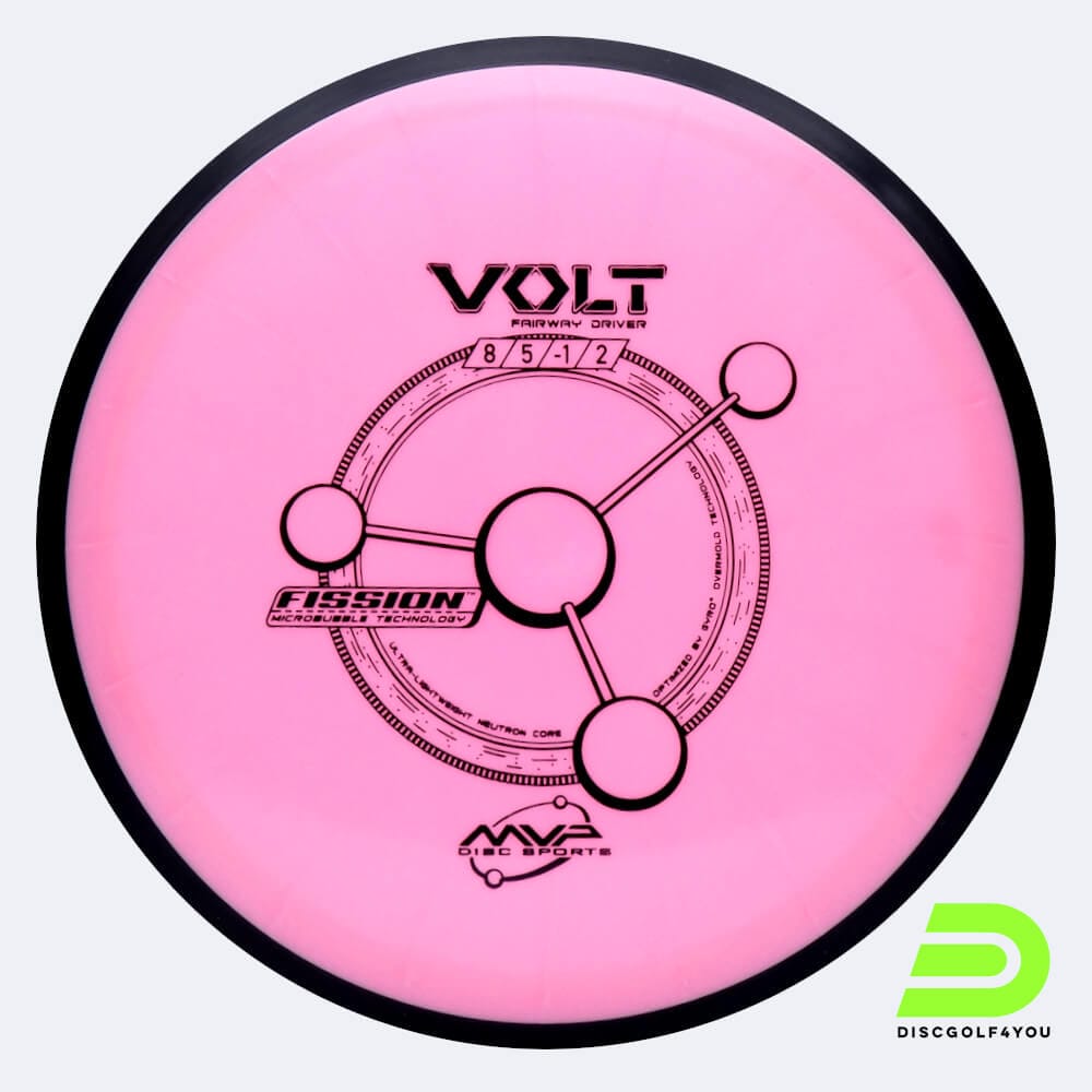 MVP Volt in pink, fission plastic
