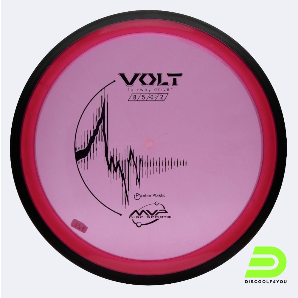 MVP Volt in pink, proton plastic