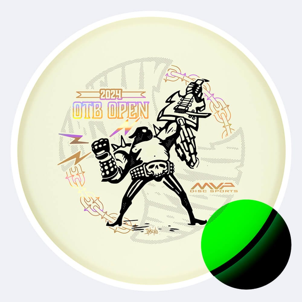 MVP Watt - OTB Open in weiss, im Eclipse Kunststoff und glow Spezialeffekt