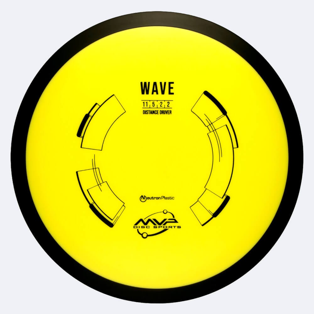 MVP Wave in gelb, im Neutron Kunststoff und ohne Spezialeffekt