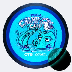 MVP Wave OTB Open in blue, particle glow proton plastic and glow effect