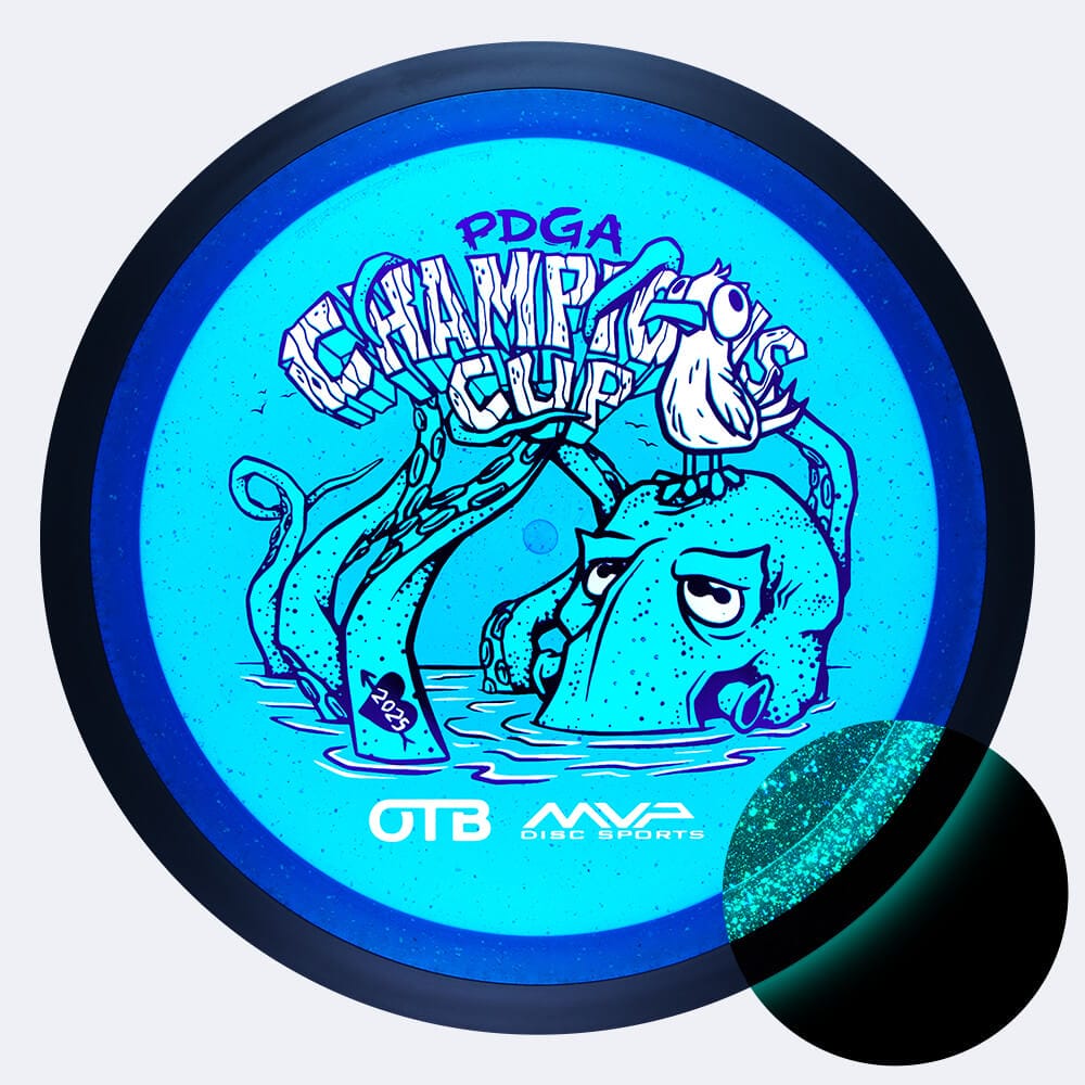 MVP Wave OTB Open in blau, im Particle Glow Proton Kunststoff und glow Spezialeffekt