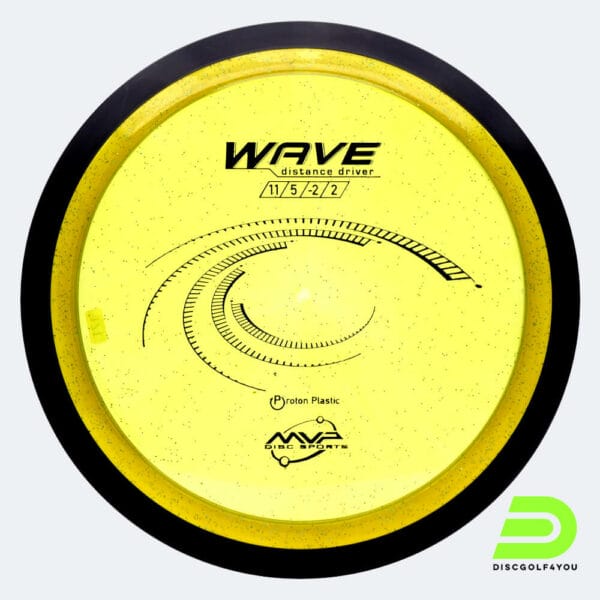 MVP Wave in yellow, proton plastic
