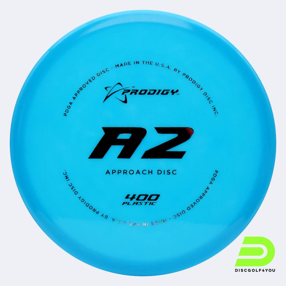Prodigy A2 in blue, 400 plastic