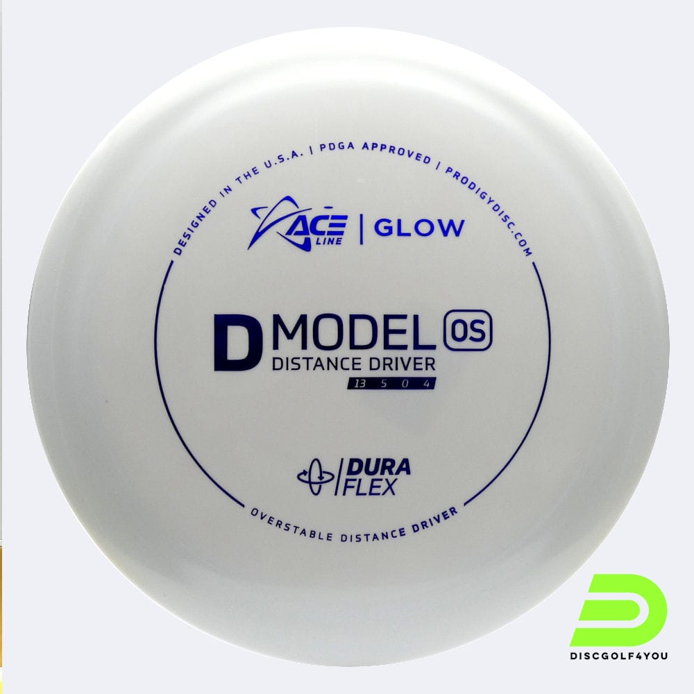 Prodigy ACE Line D OS in weiss, im Duraflex GLOW Kunststoff und glow Spezialeffekt