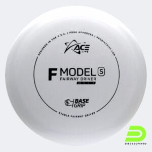 Prodigy ACE Line F S in weiss, im BaseGrip Kunststoff und ohne Spezialeffekt