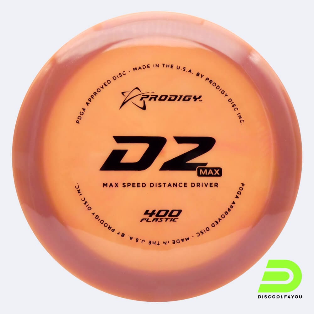 Prodigy D2 MAX in pink, 400 plastic