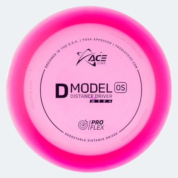 Prodigy ACE Line D OS in rosa, im Proflex Kunststoff und ohne Spezialeffekt