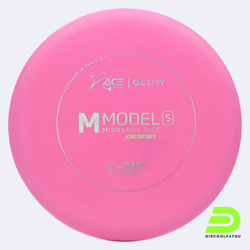Prodigy ACE Line M S in pink, basegrip plastic