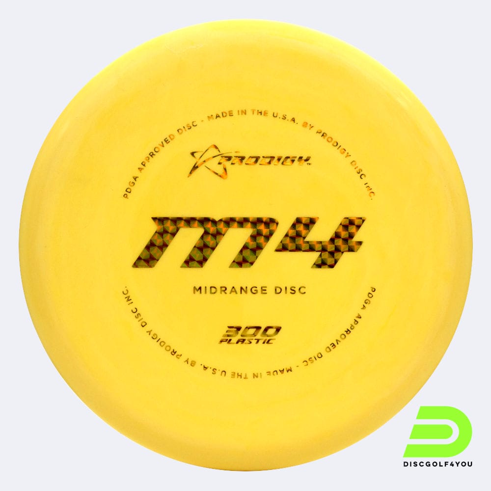 Prodigy M4 in yellow, 300 plastic