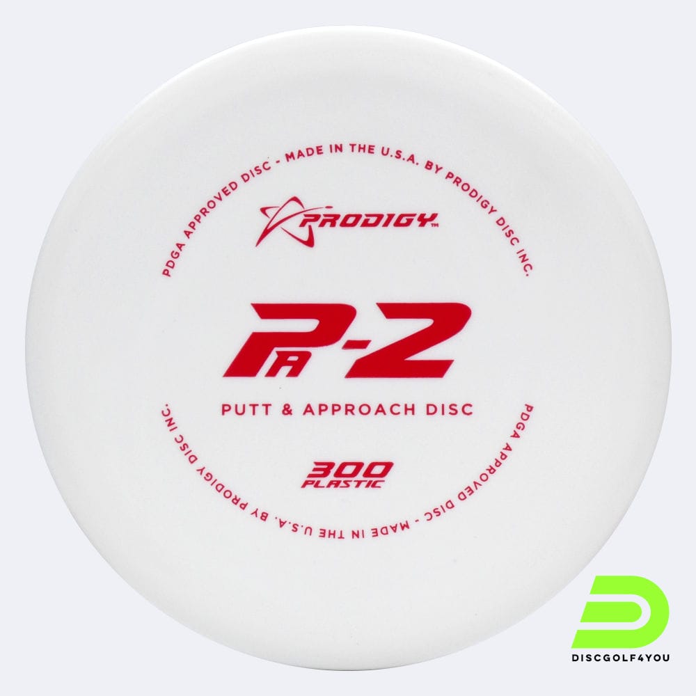 Prodigy PA-2 in white, 300 plastic