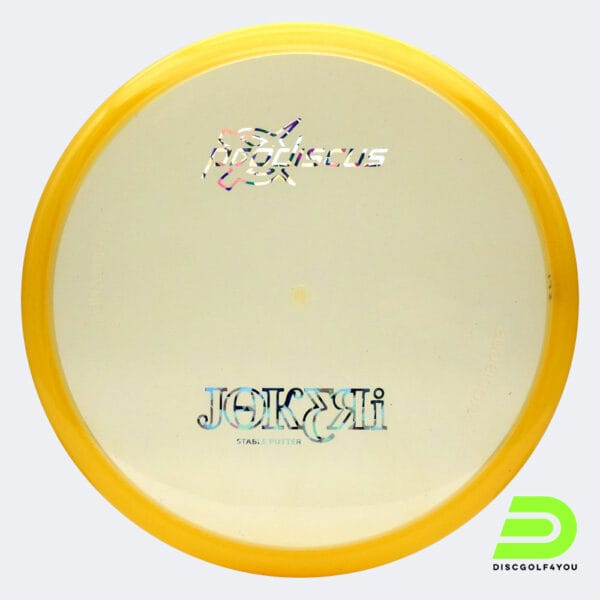 Prodiscus Jokeri in orange, im Premium Kunststoff und ohne Spezialeffekt