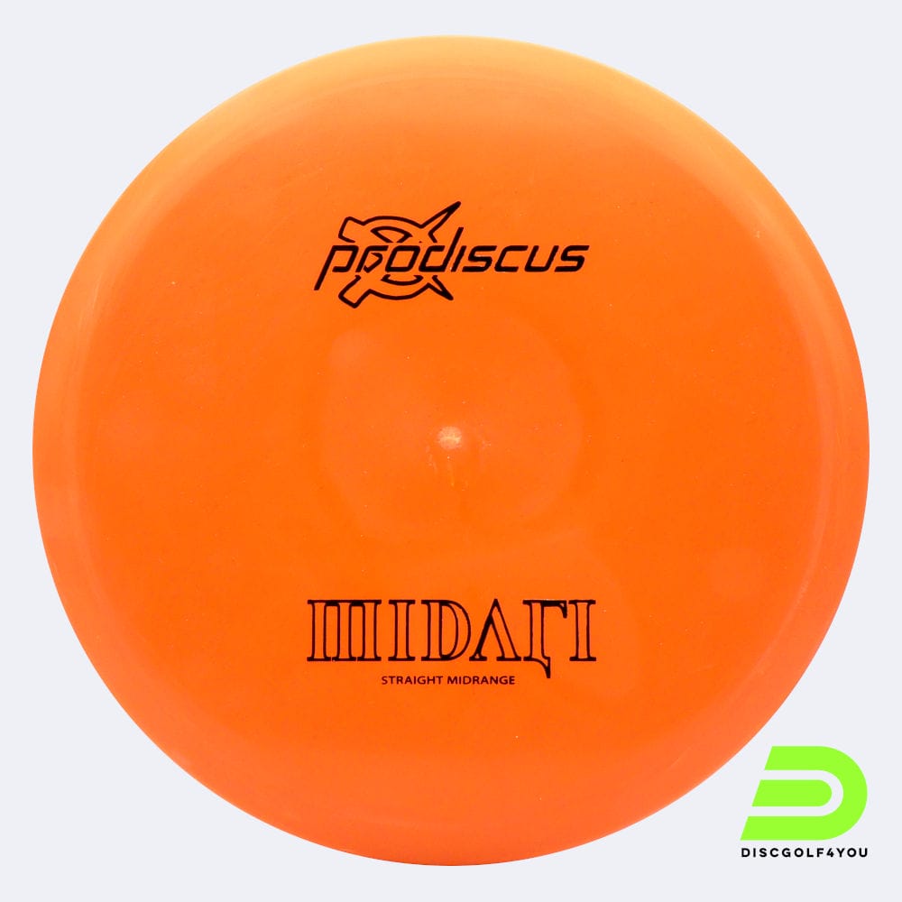 Prodiscus Midari in orange, im Basic Kunststoff und ohne Spezialeffekt