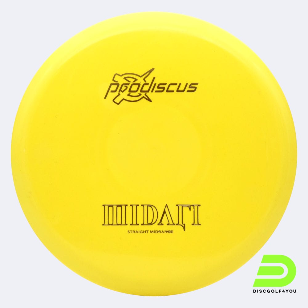 Prodiscus Midari in yellow, basic plastic