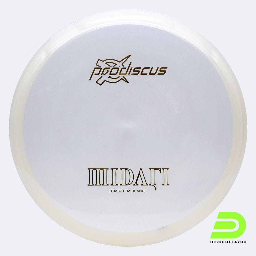 Prodiscus Midari in white, premium plastic